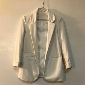 Shein White Blazer